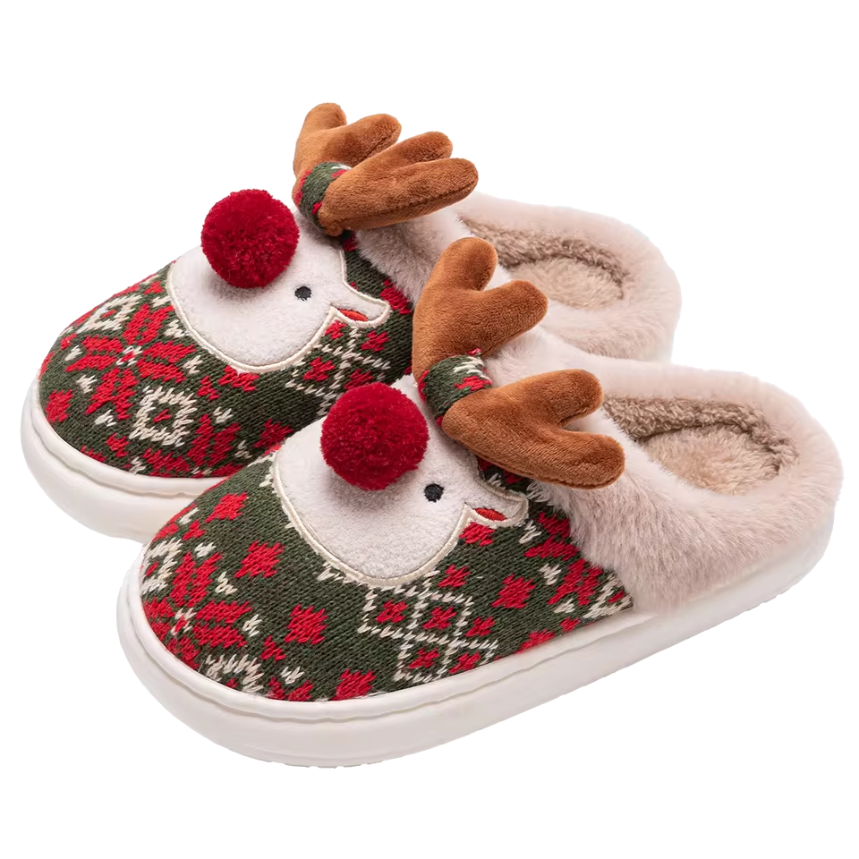 AbuelaPupi Pantuflas Navideñas