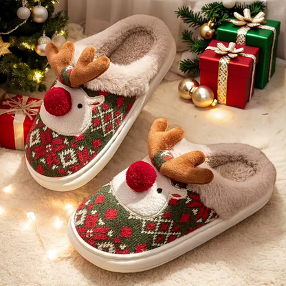 AbuelaPupi Pantuflas Navideñas